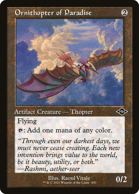 Ornithopter of Paradise (MH2-430) - Modern Horizons 2