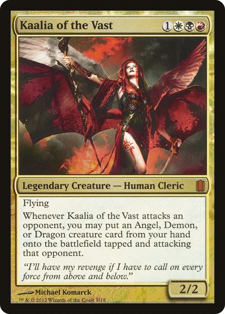 Kaalia of the Vast (CM1-009) - Commander's Arsenal Foil