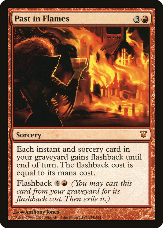 Past in Flames (ISD-155) - Innistrad Foil