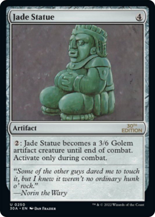 Jade Statue (30A-250) - 30th Anniversary Edition