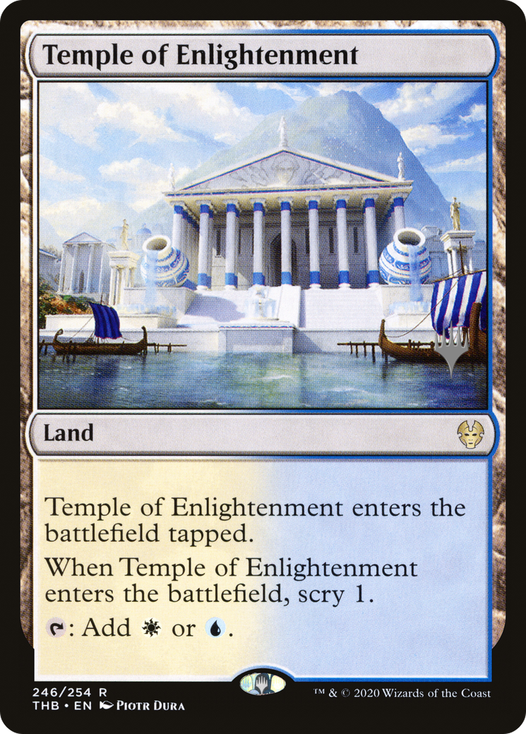 Temple of Enlightenment (PPTHB-246P) - Theros Beyond Death Promos (Promo Pack)