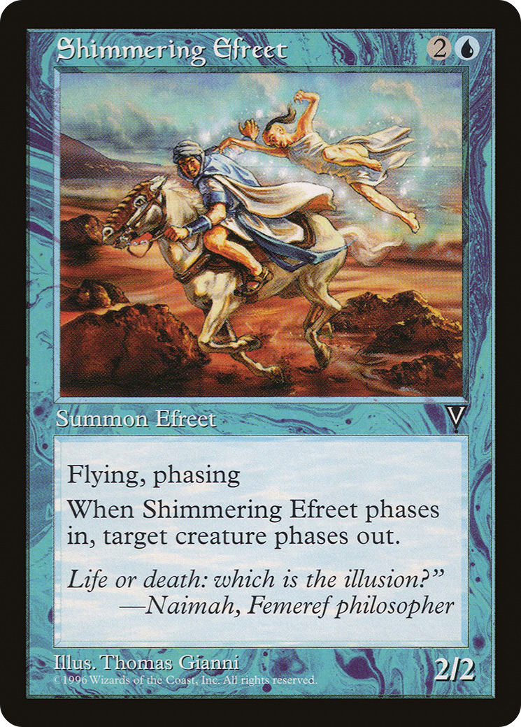 Shimmering Efreet (VIS-042) - Visions