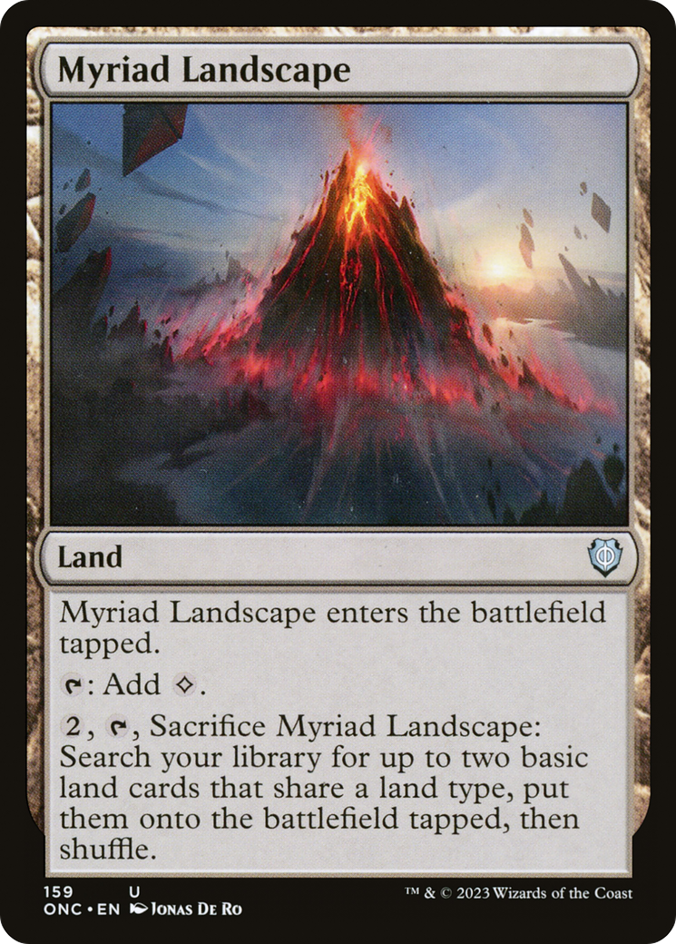 Myriad Landscape (ONC-159) - Phyrexia: All Will Be One Commander