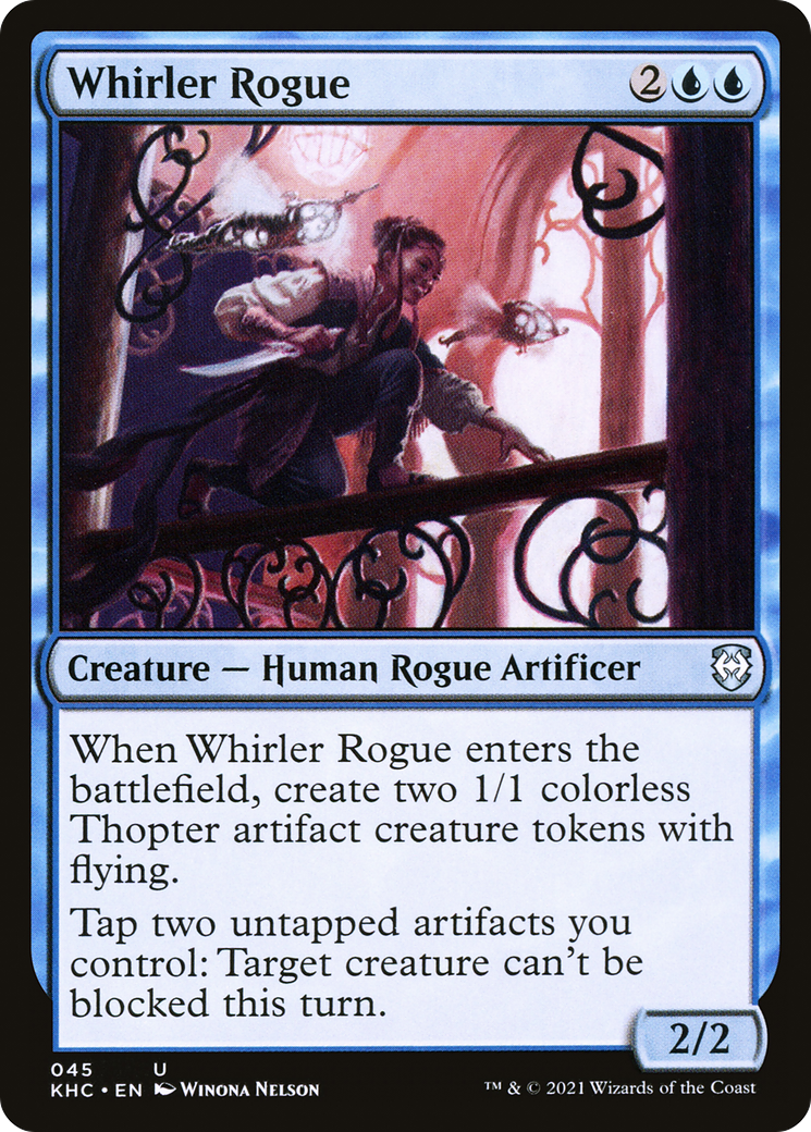 Whirler Rogue (KHC-045) - Kaldheim Commander