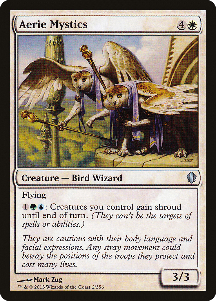 Aerie Mystics (C13-002) - Commander 2013