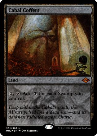 Cabal Coffers (Foil Etched) (MH2-301) - Modern Horizons 2 Foil