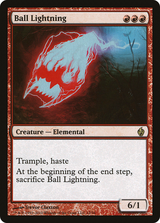 Ball Lightning (PD2-012) - Premium Deck Series: Fire and Lightning Foil