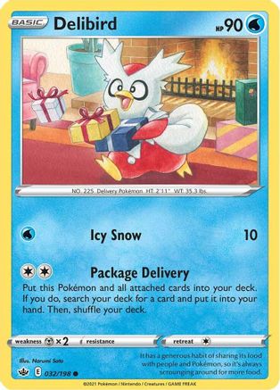 Delibird 32/198 - Chilling Reign