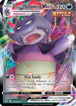 Galarian Slowking VMAX 100/198 - SWSH06 Chilling Reign Holofoil - Ultra Rare