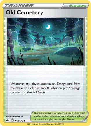Old Cemetery (147/198) - SWSH06 Chilling Reign  - Uncommon