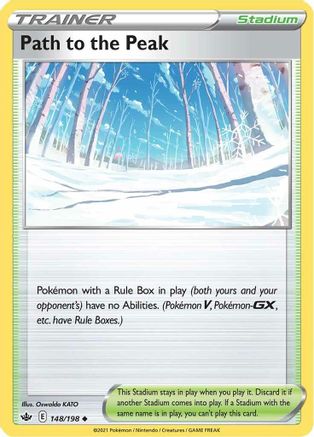 Path to the Peak 148/198 - SWSH06 Chilling Reign Normal - Uncommon