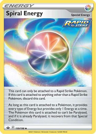 Spiral Energy 159/198 - Chilling Reign Reverse Holofoil