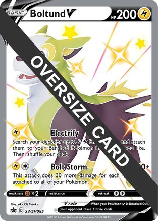 Boltund V - SWSH085 SWSH085 - Jumbo Cards Holofoil