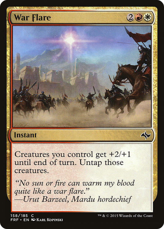 War Flare (FRF-158) - Fate Reforged