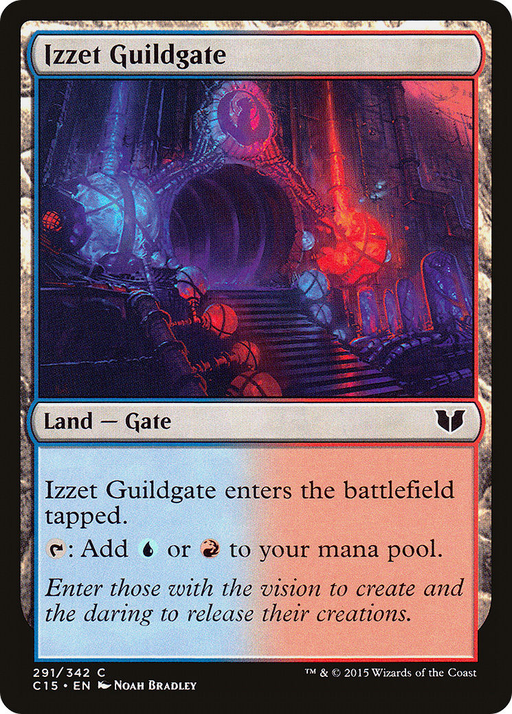 Izzet Guildgate (C15-291) - Commander 2015