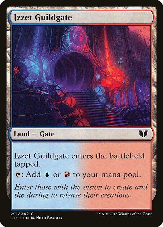 Izzet Guildgate (C15-291) - Commander 2015