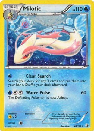 Milotic 028/124 - Blister Exclusives Holofoil - Promo