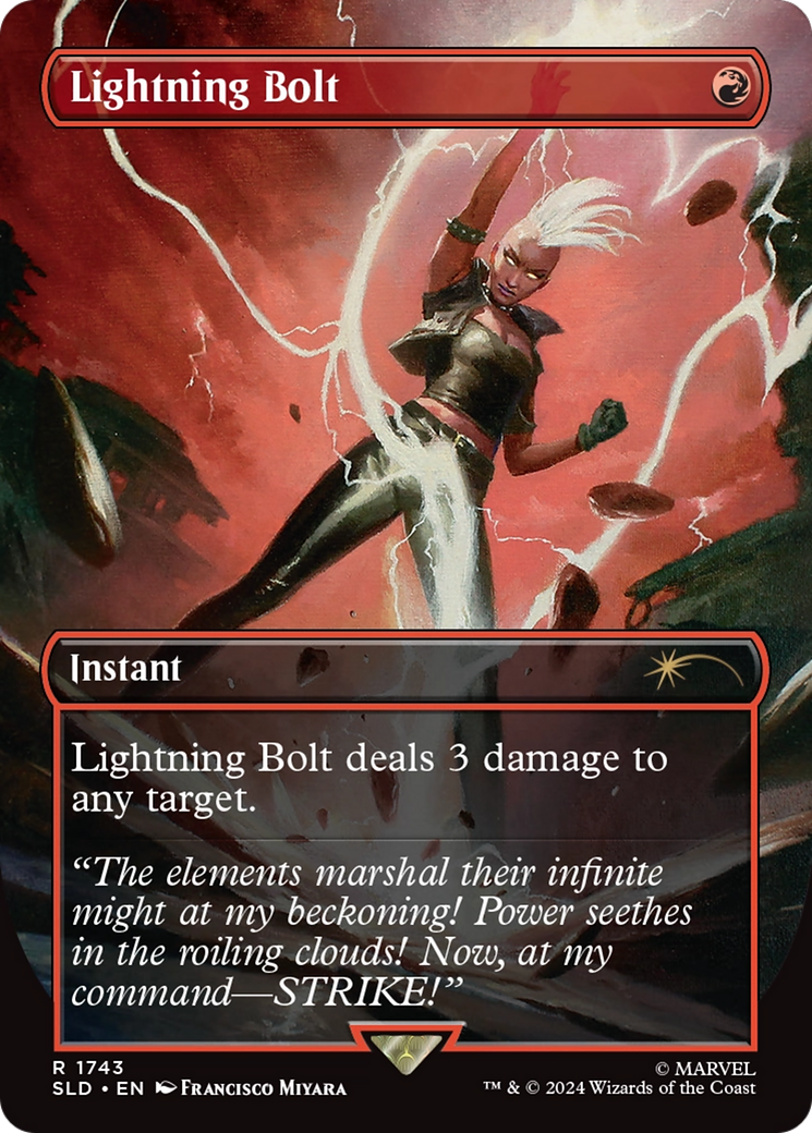 Lightning Bolt (SLD-1743) - Secret Lair Drop