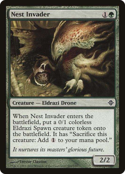 Nest Invader  (ROE-201) - Rise of the Eldrazi Foil