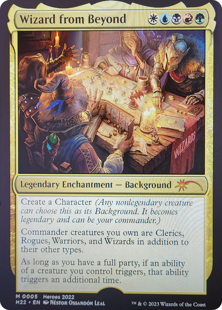 Wizard from Beyond (PH22-005) - 2022 Heroes of the Realm Foil