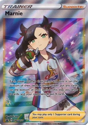 Marnie SWSH121 - SWSH Sword & Shield Promo Cards Holofoil - Promo