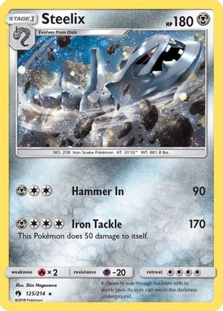Steelix 125/214 - Blister Exclusives Holofoil - Promo