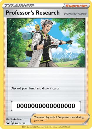Professor's Research SWSH178 - SWSH Sword & Shield Promo Cards Normal - Promo