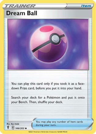 Dream Ball 146/203 - SWSH07 Evolving Skies Normal - Uncommon