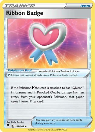 Ribbon Badge 155/203 - SWSH07 Evolving Skies Normal - Uncommon