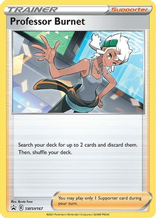 Professor Burnet SWSH167 - SWSH Sword & Shield Promo Cards Normal - Promo