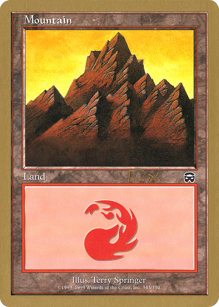 Mountain (WC01-JT343) - World Championship Decks 2001