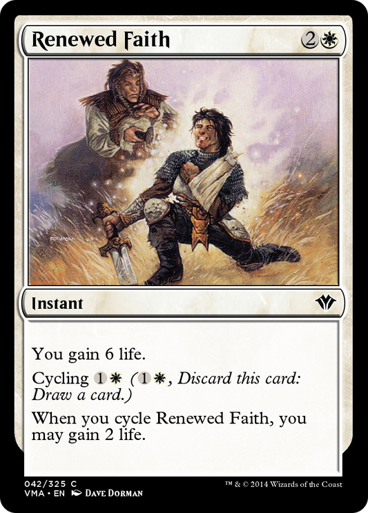 Renewed Faith (VMA-042) - Vintage Masters