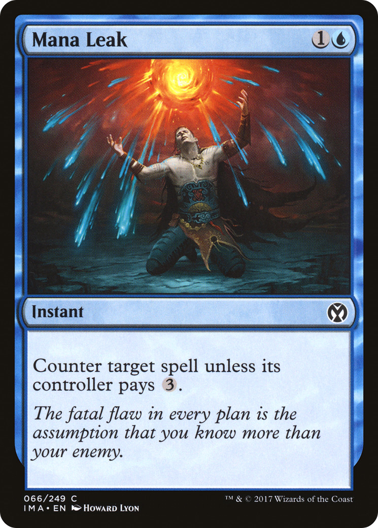 Mana Leak (IMA-066) - Iconic Masters