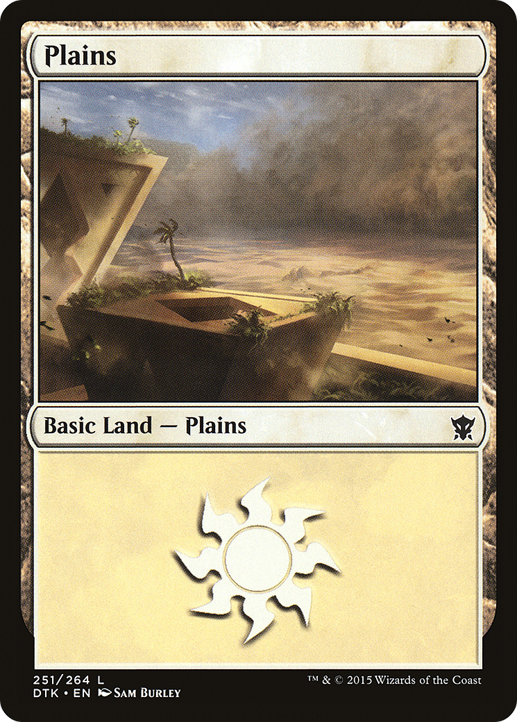 Plains (DTK-251) - Dragons of Tarkir