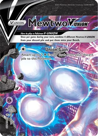 Mewtwo V-UNION (SWSH159/307) - SWSH Sword & Shield Promo Cards Holofoil - Promo