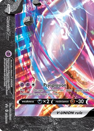 Mewtwo V-UNION (SWSH161/307) - SWSH Sword & Shield Promo Cards Holofoil - Promo