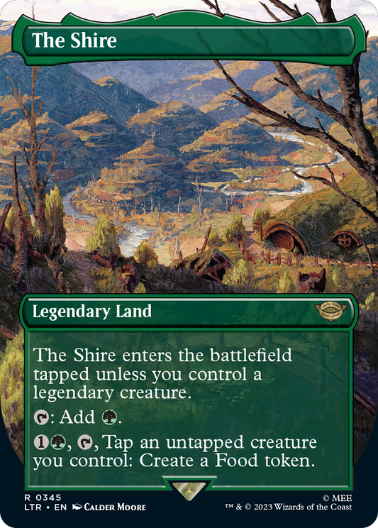 The Shire (LTR-345) - The Lord of the Rings: Tales of Middle-earth (Borderless) Foil