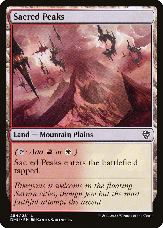 Sacred Peaks (DMU-254) - Dominaria United