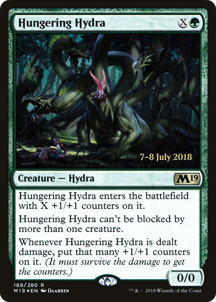 Hungering Hydra (PM19-189S) - Core Set 2019 Promos Foil