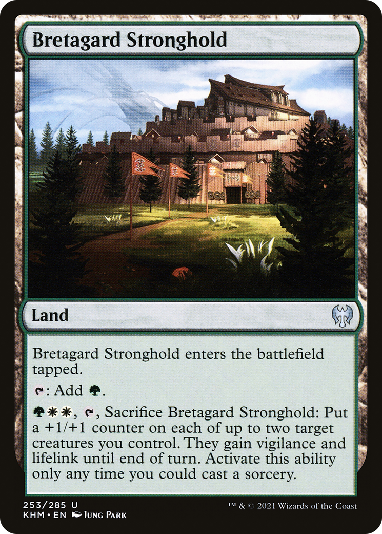 Bretagard Stronghold  (KHM-253) - Kaldheim Foil