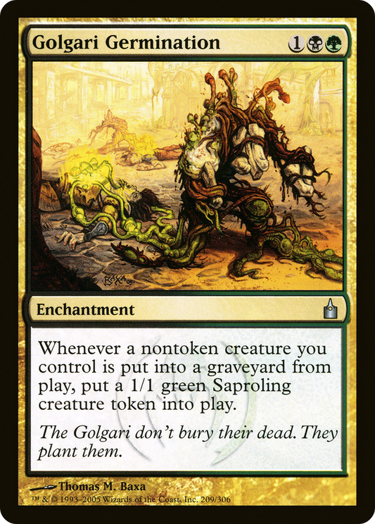 Golgari Germination (RAV-209) - Ravnica: City of Guilds