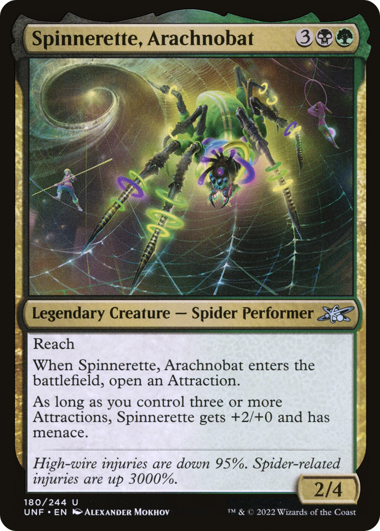 Spinnerette, Arachnobat (UNF-180) - Unfinity