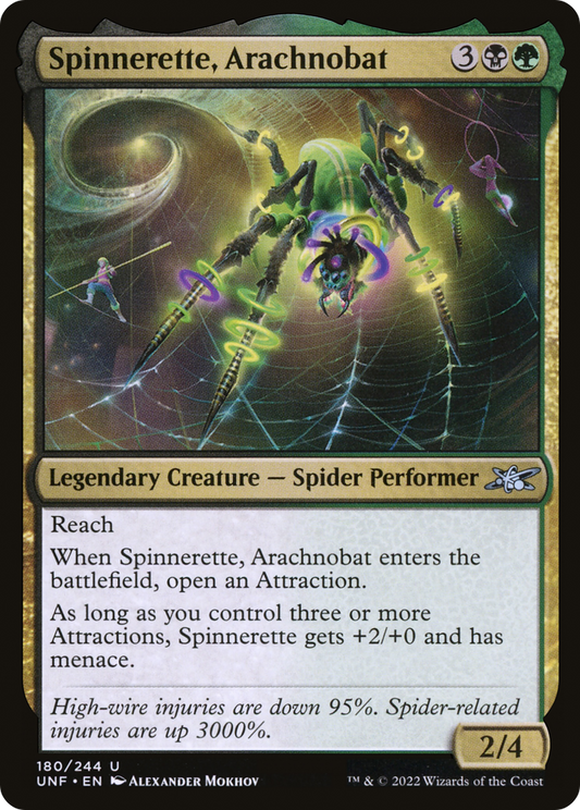 Spinnerette, Arachnobat (UNF-180) - Unfinity