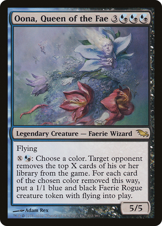Oona, Queen of the Fae (SHM-172) - Shadowmoor Foil