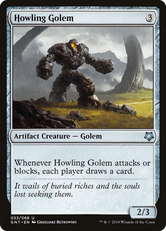 Howling Golem (GNT-053) - Game Night