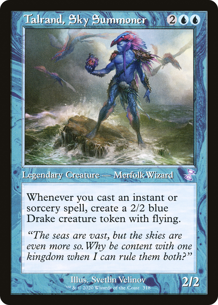 Talrand, Sky Summoner (TSR-318) - Time Spiral Remastered Foil