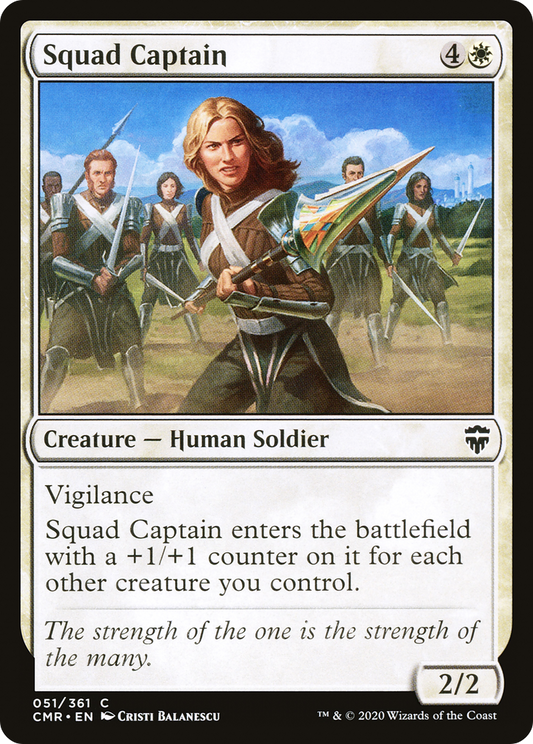 Squad Captain (CMR-051) - Commander Legends