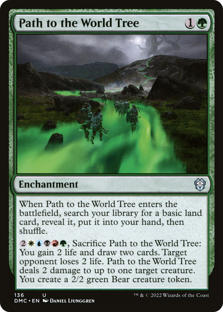 Path to the World Tree (DMC-136) - Dominaria United Commander