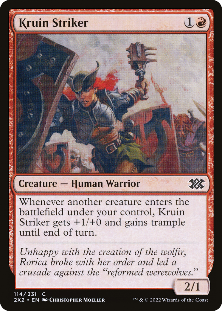 Kruin Striker (2X2-114) - Double Masters 2022 Foil