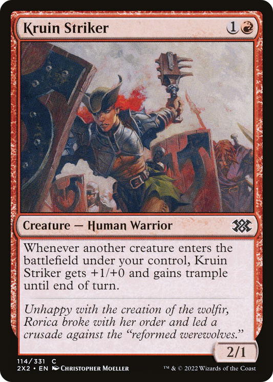 Kruin Striker (2X2-114) - Double Masters 2022 Foil